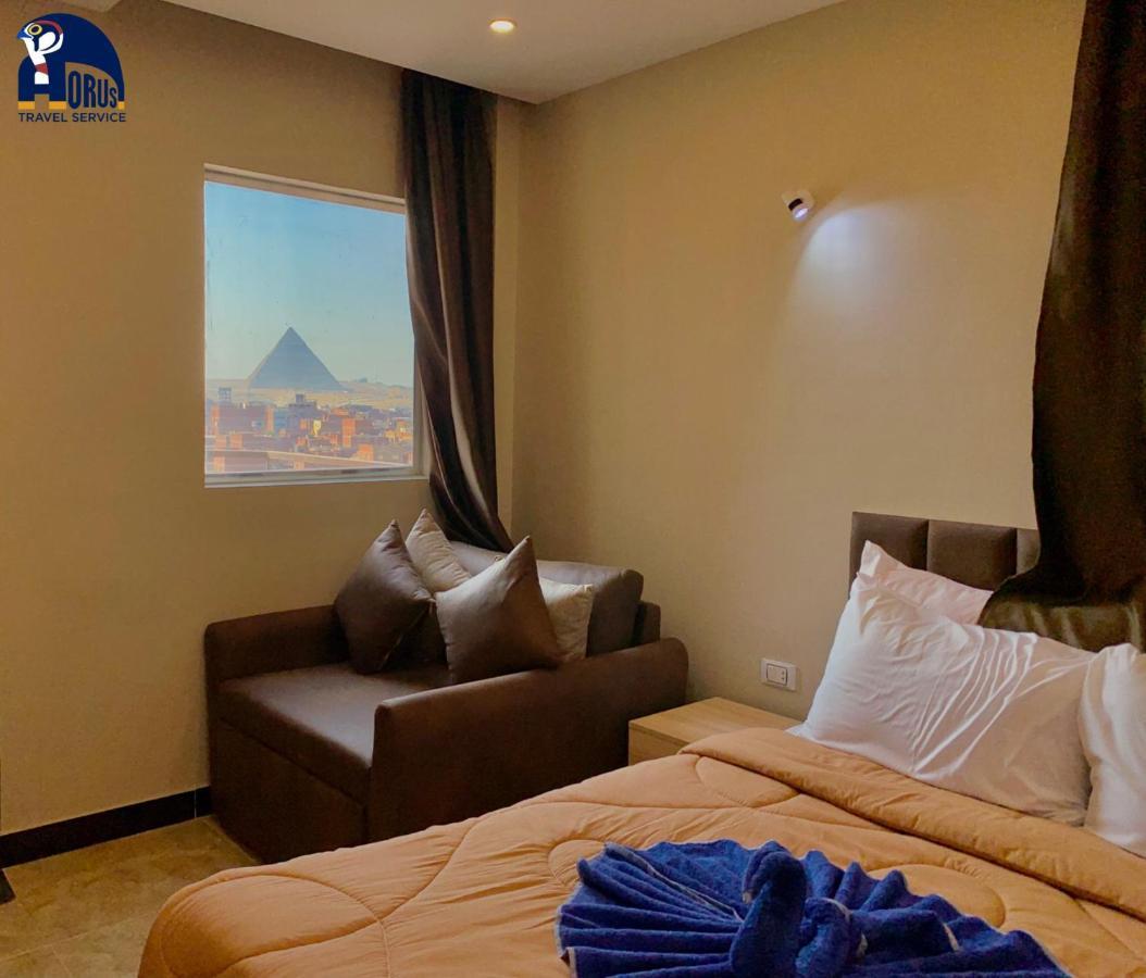 Horus Horizon Inn Pyramids View Kafret el-Gabal Exterior foto