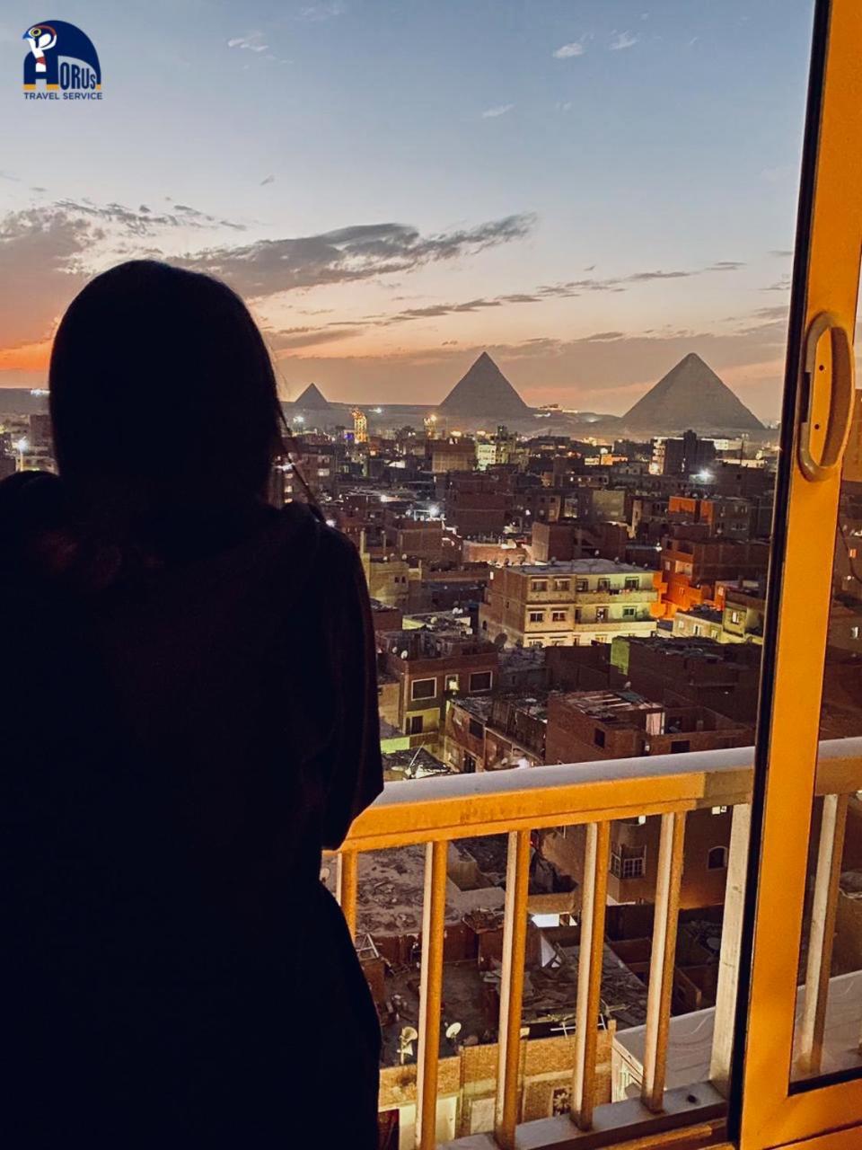 Horus Horizon Inn Pyramids View Kafret el-Gabal Exterior foto