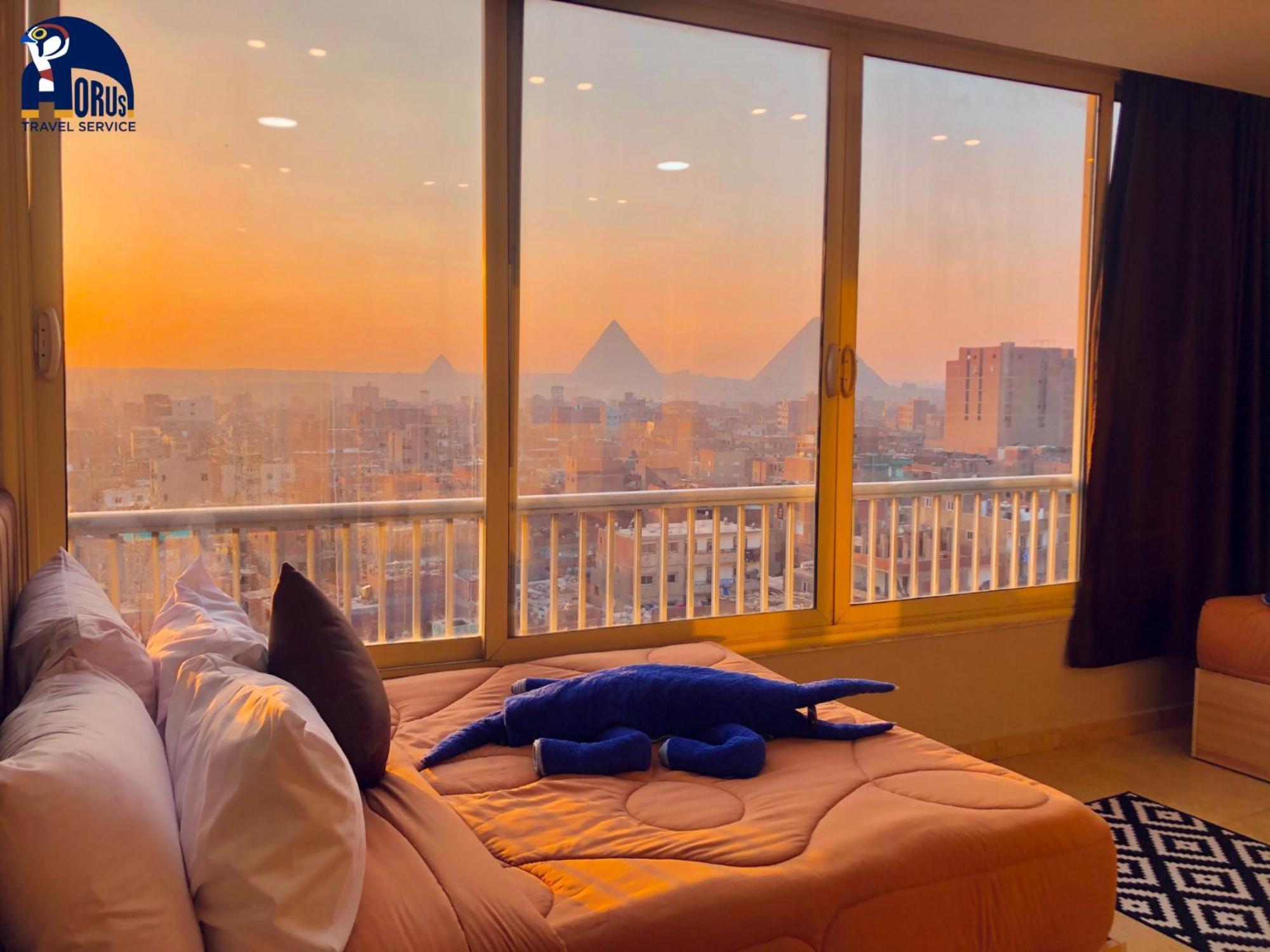 Horus Horizon Inn Pyramids View Kafret el-Gabal Exterior foto
